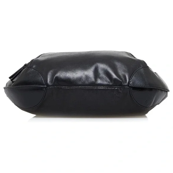 Fendi Leather Medium Chef Hobo - black - Picture 5 of 8